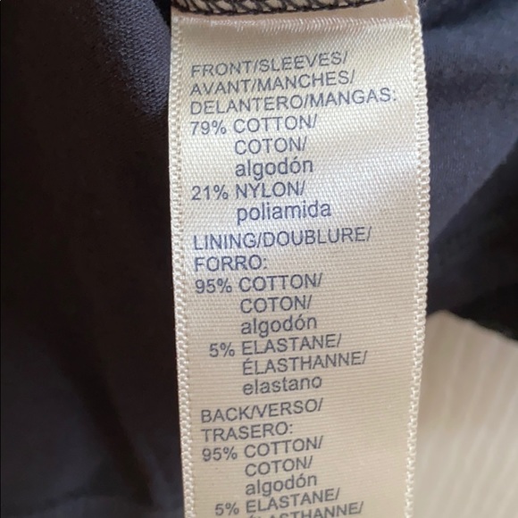 NWT rafaella crochet blouse black v-neck size M - Picture 5 of 6